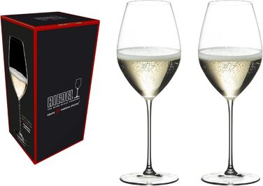 Бокали для шампанського Riedel Veritas Coupe/Moscato 2 шт, 240 мл