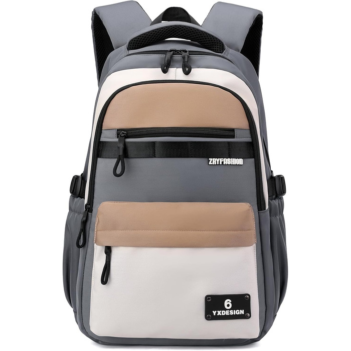 Шкільний рюкзак для підлітків, хлопчиків, 2025, для старшої школи, гімназії. Водовідштовхуючий, для ноутбука 15.6