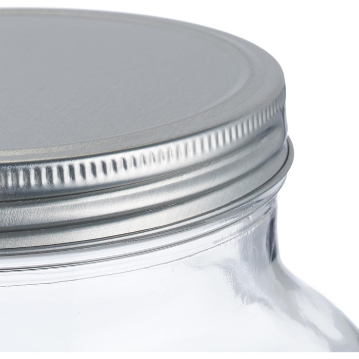 Набір диспенсерів для напоїв Relaxdays (2 шт), 4 л, з краником та кришкою, прозорий скляний диспенсер для води та лимонаду