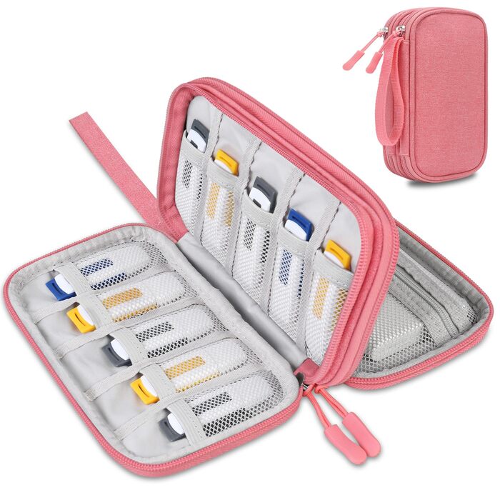 Органайзер для USB-флеш-накопичувачів Lacdo: кейс для USB-флешок, кабелів, SanDisk, Samsung, Rosa