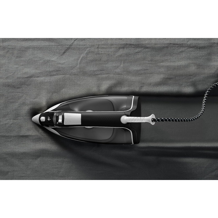 Праска Rowenta Effective DX1530 з парою: потужність 2000W, нержавіюча підошва, 30 г/хв постійна пара, 100 г/хв паровий удар