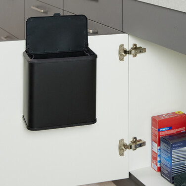 Relaxdays Hanging Trash Can 5 L