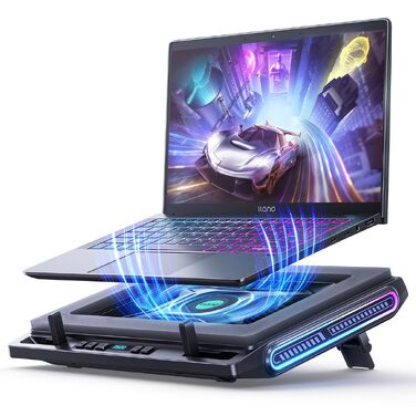 Ігровий охолоджувач для ноутбука Llano V10 RGB Cooling Pad: 4.72