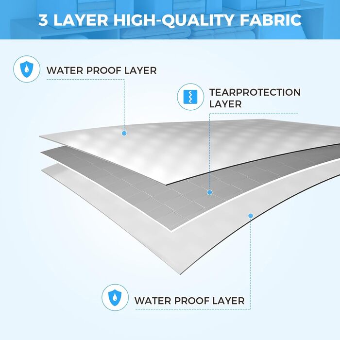 Контейнер для зберігання одягу та взуття Oak & Tea 90L з прозорим віконцем, водонепроникний, 60x43x35 см