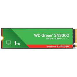WD Green SN3000 NVMe SSD 1TB - Швидкий та надійний накопичувач