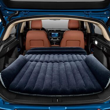 Автомобільний матрац із насосом, товста надувна матраc для SUV, для кемпінгу та подорожей