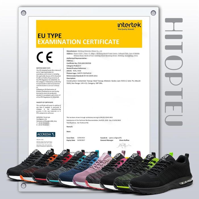 Черевики робочі чоловічі та жіночі, спортивні, з металевим носком, антиковзаючі, дихаючі, розмір 35-46 (36 EU, зелений)