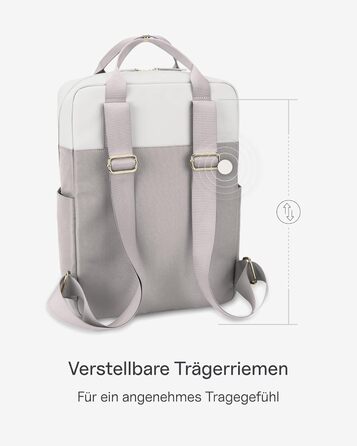 Kapten & Son Bergen Rucksack | Rucksack for Women & Men | Daypack | Carry-on Rucksack, Daypack | Water-resistant (Medium 11 L, Muted Clay)