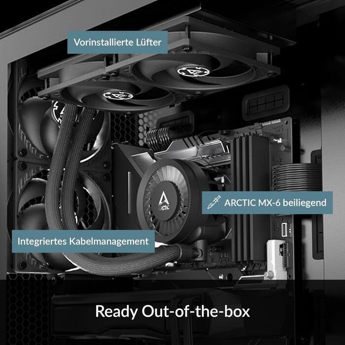 ARCTIC Liquid Freezer III Pro 240 - СВО для ПК, 240 мм, чорний