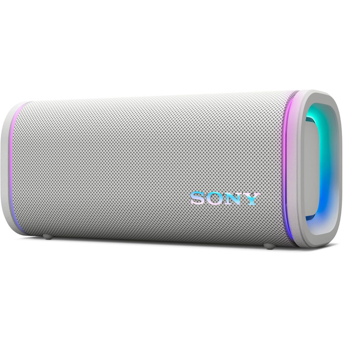 Sony ULT Field 5 – Портативна Bluetooth колонка з ULT Power Sound, IP67 (водонепроникна, пилозахищена, ударостійка), 12 год роботи, білий