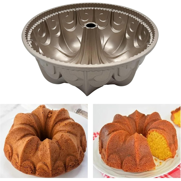 Форма для випічки Charlotte, алюміній, 3D, для декору, свята, сімейні посиденьки