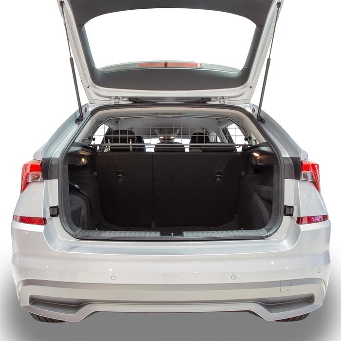 Сітка для собак Travall для Škoda Kamiq (2019-), захист багажника, сітка для транспортування собак, міцна сталева сітка, авто-бар'єр для собак