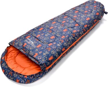Дитячий спальний мішок Meteor Premium з рюкзаком. Ultralight, для кемпінгу та відпочинку. Комфортний, підлітковий, міні-спальний мішок