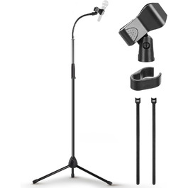 Мікрофонний стійка Pyle – універсальна, регульована (85-153 см)
