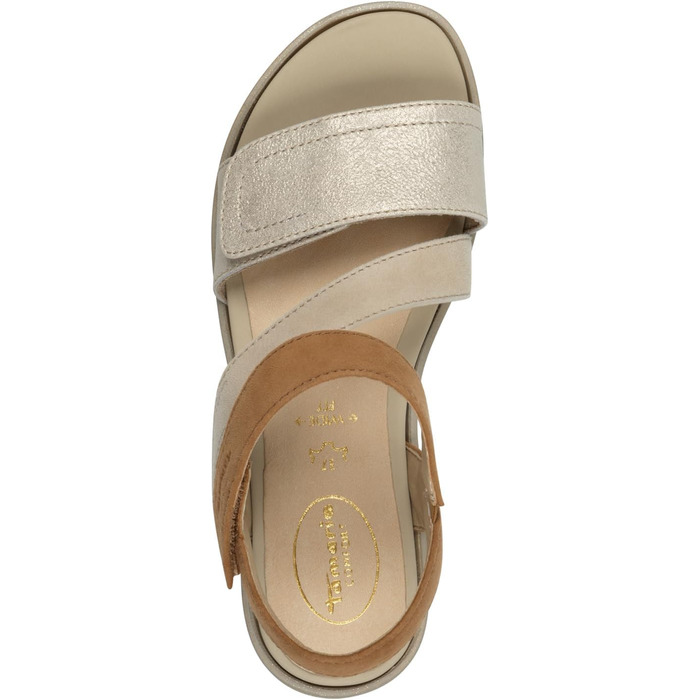 Босоніжки жіночі Tamaris 8-88705-44 Wide Fit бежеві, 37 EU - широка колодка