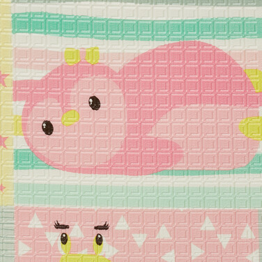 Relaxdays Foldable Play Mat with Animal Motifs
