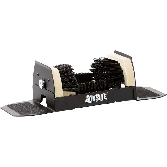 JobSite Extra Wide Boot Cleaner - No Mounting Required - Weather-Resistant, Durable Document