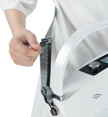 Магнітний ремінь для гітари, басу та укулеле ENYA – Швидке закриття, регулюється однією рукою, з імітацією шкіри (Блакитний)