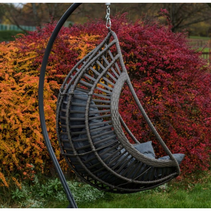Підвісне крісло-гойдалка на стійці Bello Giardino, 80 см, до 100 кг
