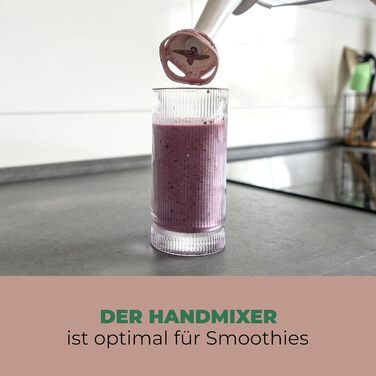 Ручний міксер Clatronic HM 3524: потужний 300W, 5 швидкостей, турбо-режим, знімне насадка