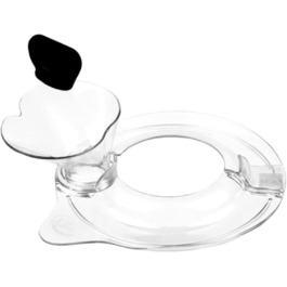 Захисний кожух Profi-Spritzschutz Kitty 'Zuhälter' для KitchenAid 4,3-4,8 л, сумісний з металевими, скляними, керамічними та дерев'яними чашами