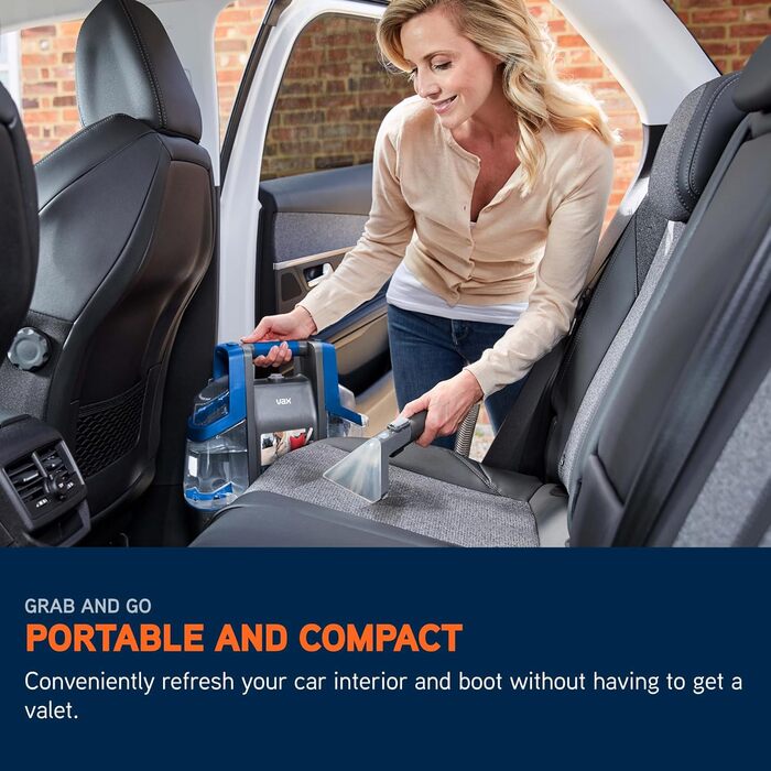 Портативний відпарювач для килимів та м'яких меблів Vax SpotWash Duo з насадкою для тварин