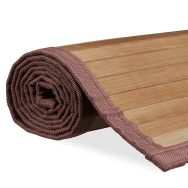 Relaxdays Bamboo Mat Natural