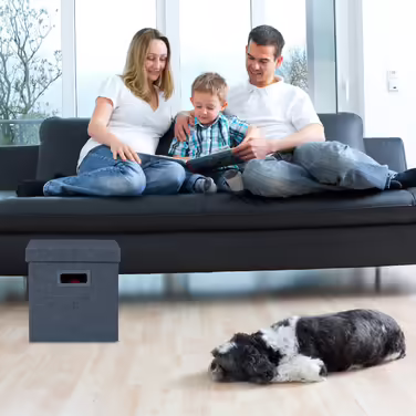 Relaxdays Storage Ottoman with Handles