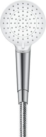 Hansgrohe Crometta Shower Set, 0.65 m, water-saving, White/Chrome (0.90m Set)