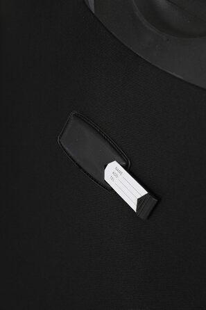 Чемодан тканинний BEIBYE, чорний, XL (74 см) з кодовим замком та додатковою кишенею