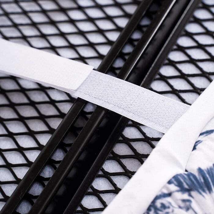 Чохол для прасувальної дошки Umiin, 115 x 35 см, бавовняний верх, 6 мм повстяна підкладка, принт 'Квіти та птахи'