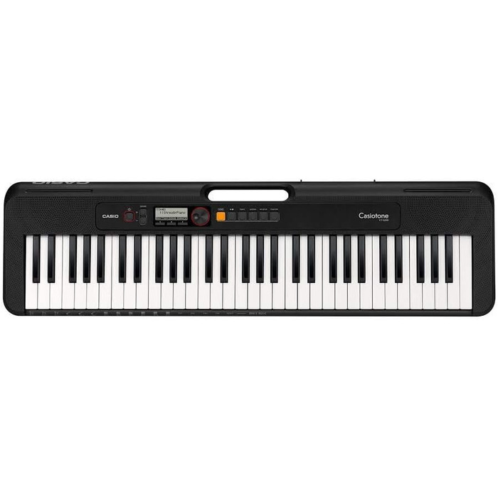 Клавішний синтезатор Casio CT-S200BK CASIOTONE з 61 клавішею та автокомпаньйоном, чорний, багатокольоровий
