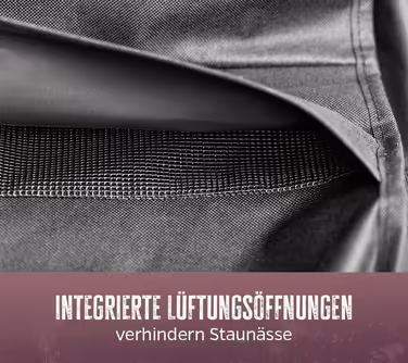 Grillfürst Grill Cover - robust grill cover 156 x 70 x 113 cm, weather-resistant and waterproof, cover for gas grills, including Weber Genesis 300 series gas grills