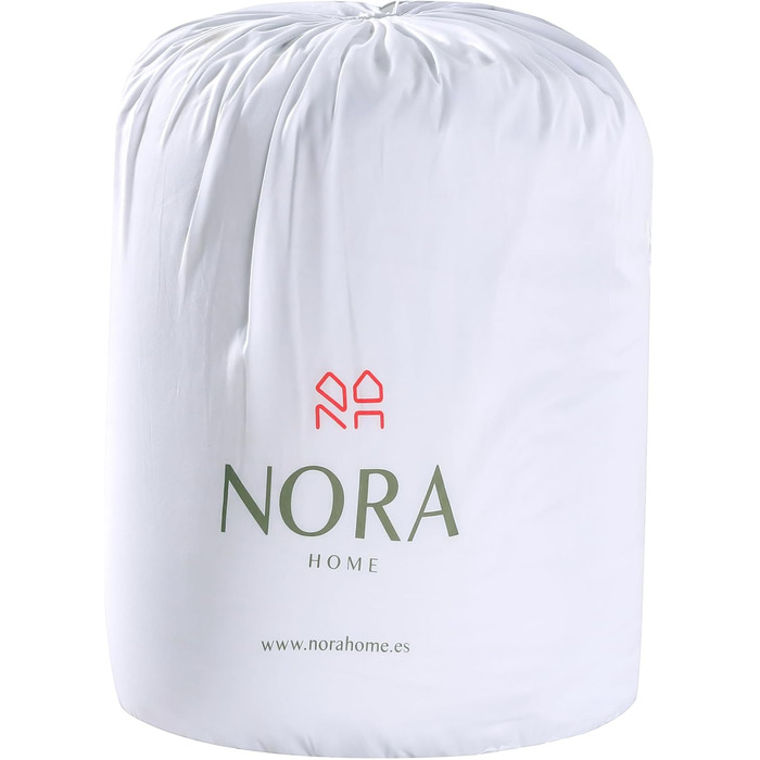 Ковдра зимова NORA HOME Oslo 220x220 см, мікрофібра, 400 GSM, екстра тепла, антиалергенна, сертифікат Oeko-TEX