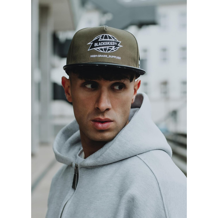 Кепка Snapback Blackskies® з камуфляжним денімом | Унісекс, преміум-якість, для чоловіків та жінок | Streetwear, Outdoor, літо