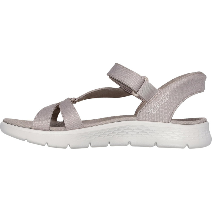 Сандалі жіночі Skechers Go Walk Flex Illuminate Hands Free Slip-ins Taupe 36 EU