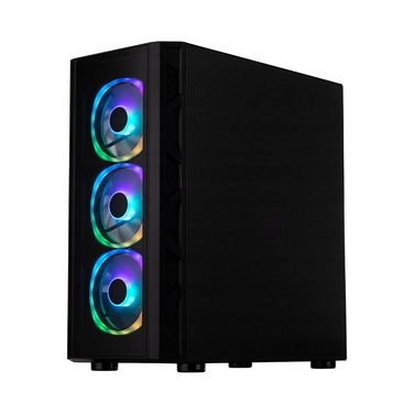 Корпус Silver Monkey X Chest TG Midi Tower, чорний