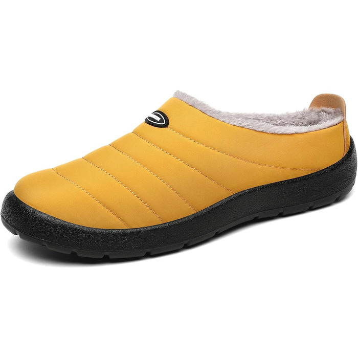 Тапочки халатні зимові Mishansha для чоловіків та жінок, теплі, з плюшевою підкладкою, розмір 35-47, зелені (жовті, 41 EU)