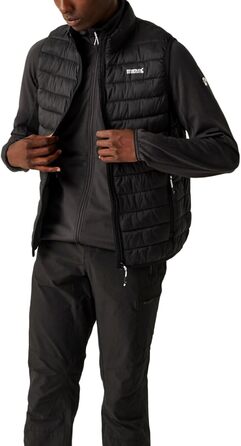 Чоловіча outdoor жилетка Regatta HillpackB/WII M -800 Black