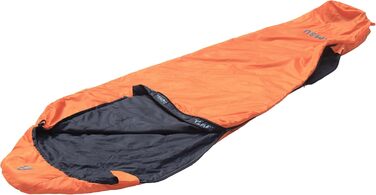 Спальний мішок Tambu Mumienschlafsack 80x210см - компактний, для літа, осені та зими. Підходить для кемпінгу, подорожей, фестивалів. PFC-free (помаранчевий)