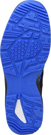 Робочі черевики ELTEN Larkin XXSports Black-Blue Low ESD S1, текстиль, сталевий капок, легкі, спортивні, чорні (40 EU), для жінок та чоловіків