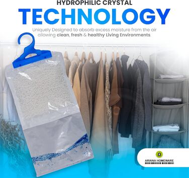 1ARIANA® Dehumidifiers for Closets, 12 Pack