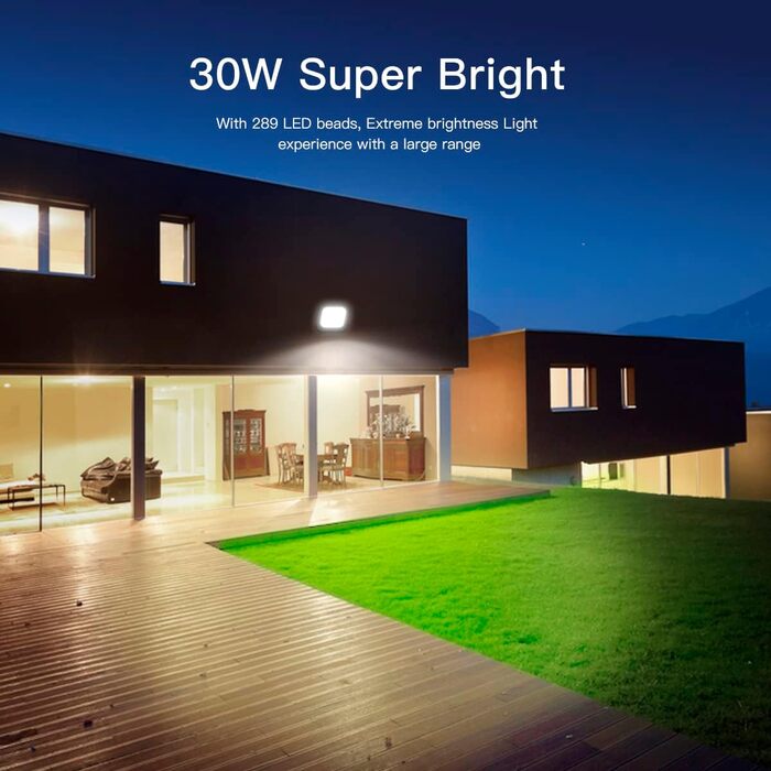 LED Floodlight Outdoor Warm White 3000K, Super Bright LED Floodlight 20000LM LED Spot Light Floodlight IP65 Waterproof Outdoor Security Light for Backyard, Driveway, Garage, Hallway, Garden (Warm White, 50W)