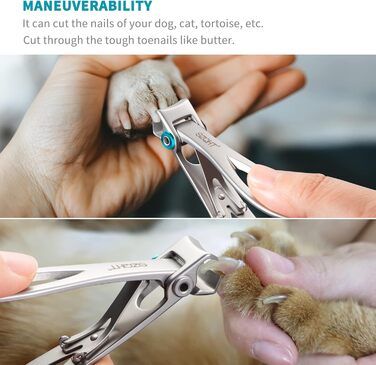 Набір для манікюру та педикюру SZQHT для товстих та врослих нігтів, срібний