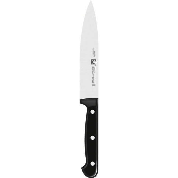ZWILLING Twin Chef 8-Piece Knife Block Set - Stainless Steel Knives with Bamboo Block, Sharpening Steel & Scissors