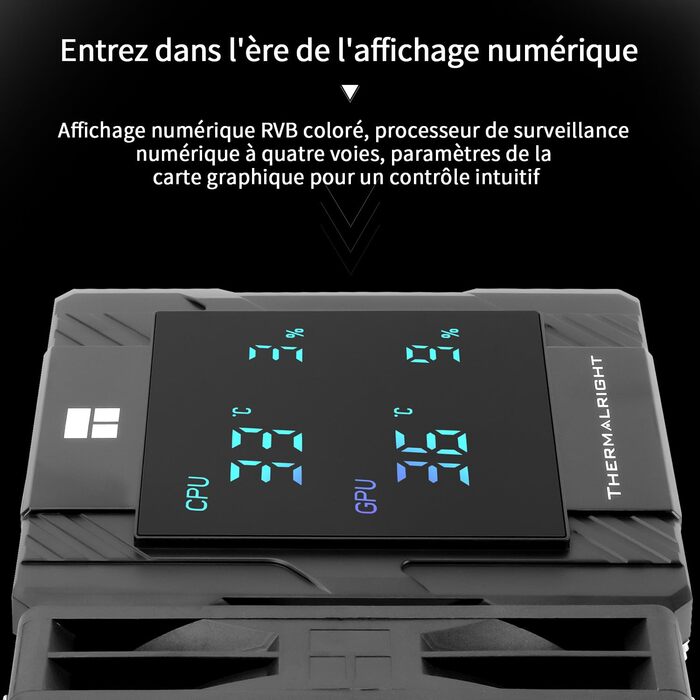 TR Peerless Assassin 120 Black - Кулер для CPU з 6 тепловими трубками, AM4/AM5, Intel LGA1700/1851/1150/1151/1200