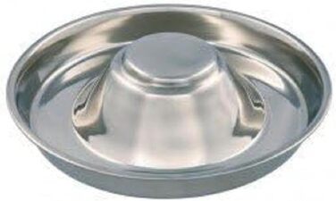 Миска для цуценят Trixie, нержавіюча сталь, 4 л, діаметр 29 см
