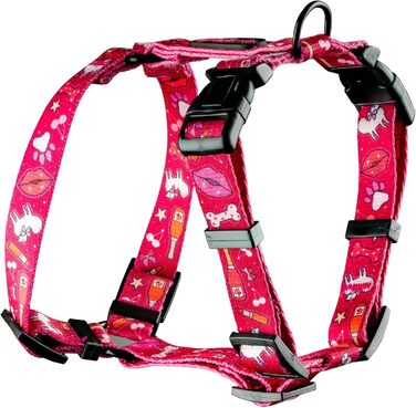 Шлейка для собак середніх порід Champagne Kiss M: регульована, не вбирає вологу, з контролем, легка