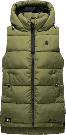 Жіноча степкова жилетка MARIKOO B898 M, оливковий колір (Dusty-Olive)