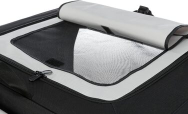 Тріксі переносна переносна клітка для собак Vario, 76x48x51 см – комфортна переноска для собак маленьких та середніх порід – безпечна та якісна переноска для вашого улюбленця